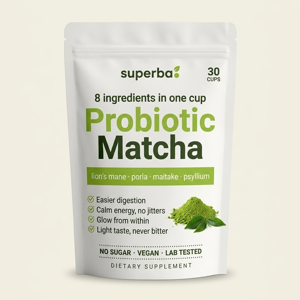 Probiotic Matcha - by Superba (Discount: 99KSA)
